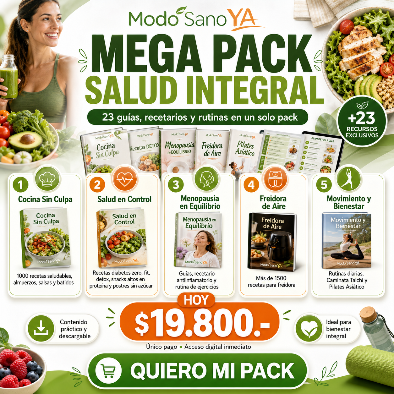 Mega Pack Salud Integral