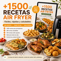 +1500 recetas para Freidora de Aire (Air fryer)